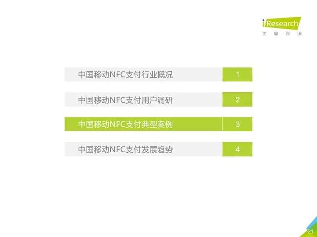 2018年中国移动NFC支付行业研究报告（全文）